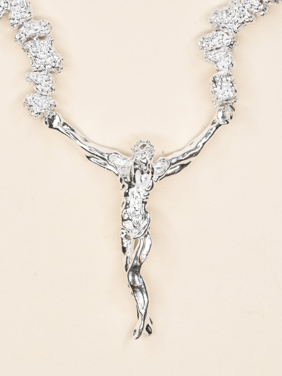 DALI JIWE - SILVER NECKLACE