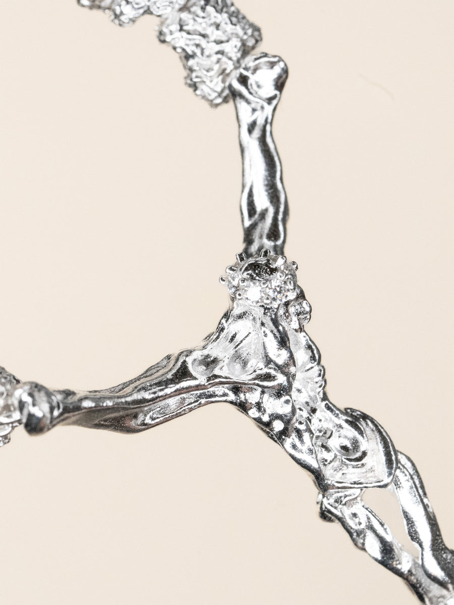 DALI JIWE - SILVER NECKLACE